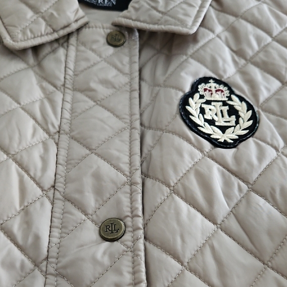 Ralph Lauren Beige Quilted Vest - Picture 5 of 11